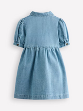 Load image into Gallery viewer, NWOT Mini Boden Izzy Denim Shirt Dress