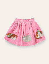 Load image into Gallery viewer, NWT Mini Boden Cord Appliqué Skirt