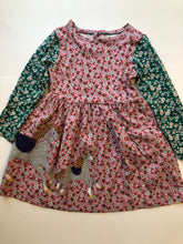 Load image into Gallery viewer, NWOT Mini Boden Appliqué Horse Dress
