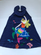 Load image into Gallery viewer, NWOT Mini Boden Mermaid Big Appliqué Dress
