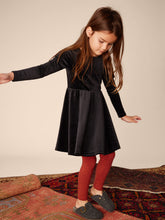 Load image into Gallery viewer, NWT Tea Collection Velour Ballet Dress