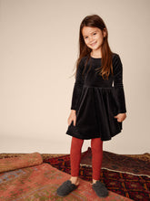 Load image into Gallery viewer, NWT Tea Collection Velour Ballet Dress