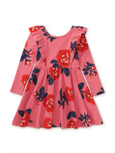 Load image into Gallery viewer, NWT Tea Collection Ruffle Shoulder Ballet Dress