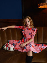 Load image into Gallery viewer, NWT Tea Collection Ruffle Shoulder Ballet Dress