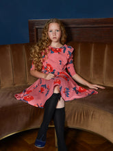 Load image into Gallery viewer, NWT Tea Collection Ruffle Shoulder Ballet Dress