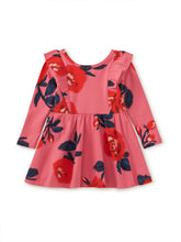 Load image into Gallery viewer, NWT Tea Collection Ruffle Shoulder Ballet Dress