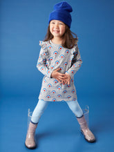 Load image into Gallery viewer, NWT Tea Collection Ruffle Sleeve A-Line Dress