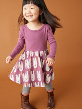 Load image into Gallery viewer, NWT Tea Collection Bunny Pops Skirted Ballet Dress