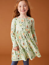 Load image into Gallery viewer, NWT Tea Collection Tiered Henley Dress