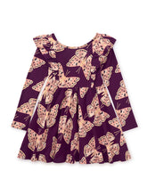 Load image into Gallery viewer, NWT Tea Collection Ruffle Shoulder Ballet Dress