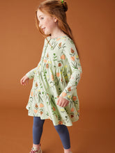Load image into Gallery viewer, NWT Tea Collection Tiered Henley Dress