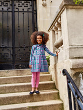 Load image into Gallery viewer, NWT Tea Collection Collared Long Sleeve Shirtdress