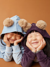 Load image into Gallery viewer, NWT Tea Collection Pom Ear Velour Hoodie