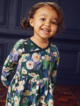 Load image into Gallery viewer, NWT Tea Collection Long Sleeve Wrap Neck Dress