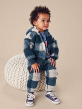 Load image into Gallery viewer, NWT Tea Collection Teddy Fleece Bear Ears Baby Jacket