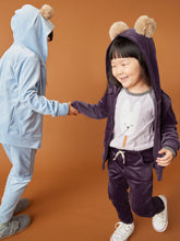 Load image into Gallery viewer, NWT Tea Collection Pom Ear Velour Hoodie