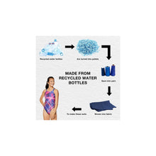 Load image into Gallery viewer, NWT Speedo Printed Double Strap One Piece Female Training Swimsuit