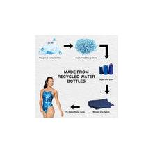 Load image into Gallery viewer, NWT Speedo Printed Fixed Back One Piece Female Training Swimsuit