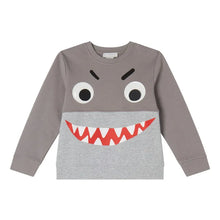 Load image into Gallery viewer, HTF NWOT Stella McCartney Shark Sweatshirt and Shorts Set