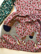 Load image into Gallery viewer, NWOT Mini Boden Appliqué Horse Dress