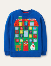 Load image into Gallery viewer, NWT Mini Boden Advent Calendar Sweatshirt