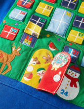 Load image into Gallery viewer, NWT Mini Boden Advent Calendar Sweatshirt