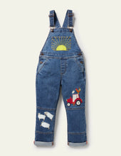 Load image into Gallery viewer, NWT Mini Boden Fun Dungarees