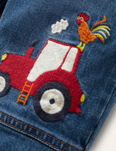 Load image into Gallery viewer, NWT Mini Boden Fun Dungarees