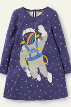 Load image into Gallery viewer, NWOT Mini Boden Big Applique Jersey Dress