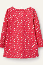 Load image into Gallery viewer, NWOT Mini Boden Festive Applique Pocket Tunic