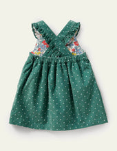 Load image into Gallery viewer, NEW Mini Boden Spotty Appliqué Cord Pinnie