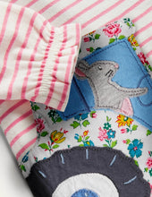 Load image into Gallery viewer, NWOT Mini Boden Big Appliqué Dress Set