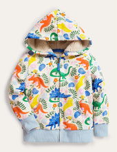 Load image into Gallery viewer, NWT Mini Boden Shaggy Lined Hoodie