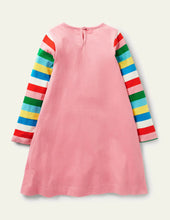 Load image into Gallery viewer, NWOT Mini Boden Long Sleeve Appliqué Dress
