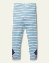Load image into Gallery viewer, NWT Mini Boden Fun Applique Leggings