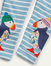 Load image into Gallery viewer, NWT Mini Boden Fun Applique Leggings