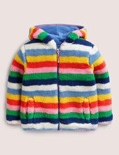 Load image into Gallery viewer, NWOT Mini Boden Cosy Reversible Fleece Hoodie