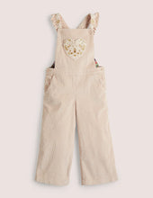Load image into Gallery viewer, NWT Mini Boden Frill Strap Cord Overalls