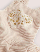 Load image into Gallery viewer, NWT Mini Boden Frill Strap Cord Overalls