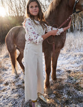 Load image into Gallery viewer, NWT Mini Boden Frill Strap Cord Overalls