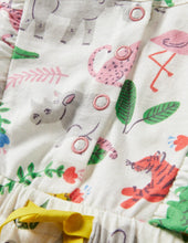 Load image into Gallery viewer, NWOT Mini Boden Jersey Ruffle Romper