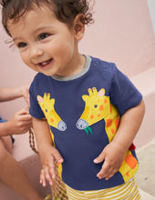 Load image into Gallery viewer, NWT Mini Boden Appliqué T-shirt & Shorts Set