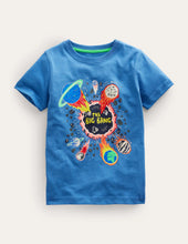 Load image into Gallery viewer, NWT Mini Boden Glow Slogan T-shirt