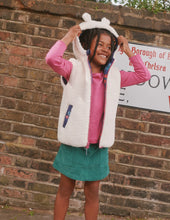 Load image into Gallery viewer, NWOT Mini Boden Borg Mix Reversible Vest