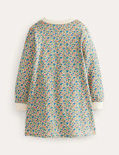 Load image into Gallery viewer, NWOT Mini Boden Appliqué Sweatshirt Dress (Sample)