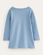 Load image into Gallery viewer, NWOT Mini Boden Appliqué Cats Jersey Tunic