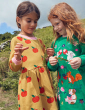 Load image into Gallery viewer, NWOT Mini Boden Printed Sweatshirt Dress