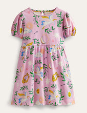 Load image into Gallery viewer, NWT Mini Boden Puff Sleeve Dress