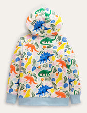 Load image into Gallery viewer, NWT Mini Boden Shaggy Lined Hoodie