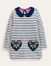 Load image into Gallery viewer, NWT Mini Boden Jersey Pocket Tunic